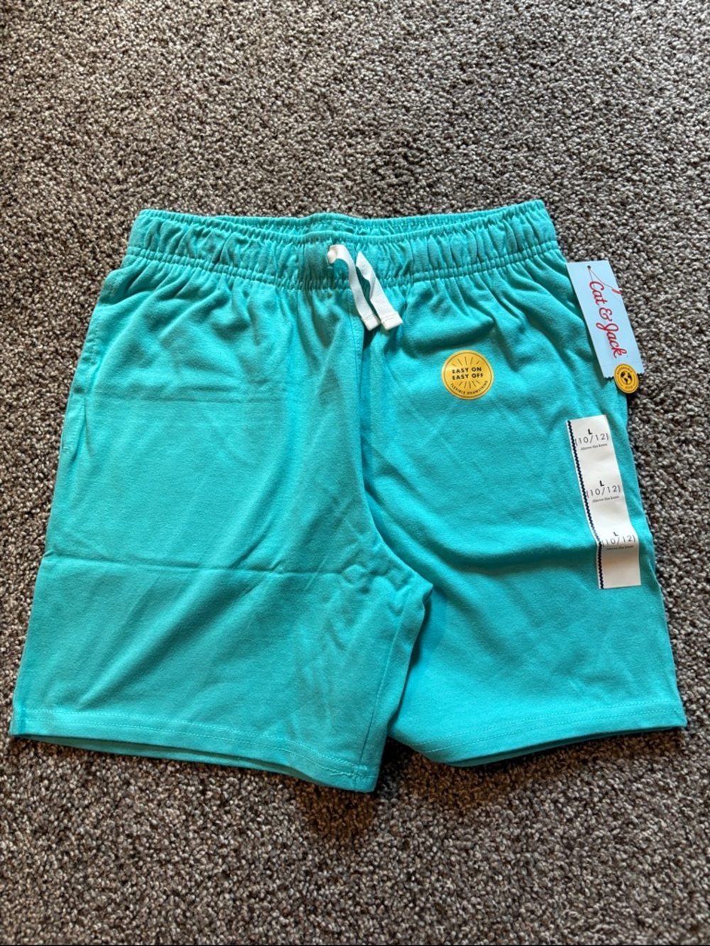 NEW Cat & Jack Teal Green Kids Shorts
